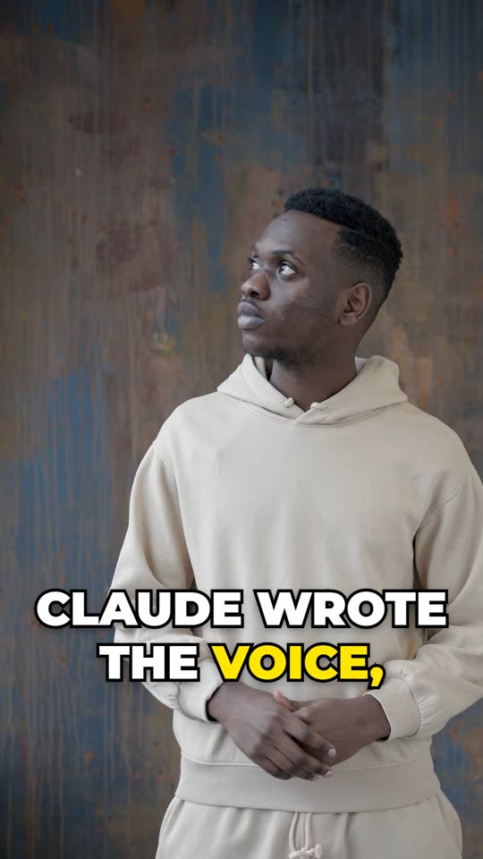 After: a man in a beige hoodie against a weathered wall, under the same caption.